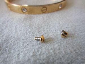 new cartier love bracelet screw|replacement screw cartier love bracelet.